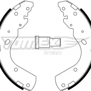 TOMEX Brakes TX 23-44 - Bremsbackensatz Nur Für Kurze Zeit
